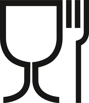 Picto apte au contact alimentaire